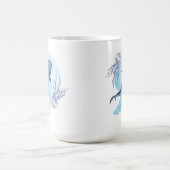 Whale Shark. Watercolor Kaffeetasse (Mittel)