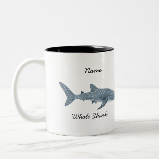 Whale Shark Whale Wasserkaffee Tasse (Links)