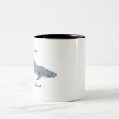 Whale Shark Whale Wasserkaffee Tasse (Mittel)