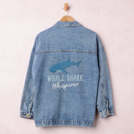 Whale Shark Whisperer Niedlich Whale Shark Ocean W Jeansjacke (Hangar)