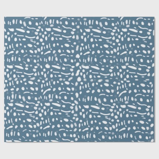 Whale Shark Wrapping Paper Geschenkpapier (Flach)