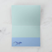 Whale solo Geburtstagskarte Karte (Innenseite)