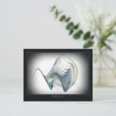 Whale Song Postcard Postkarte (Stehend Vorderseite)