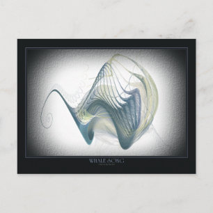 Whale Song Postcard Postkarte