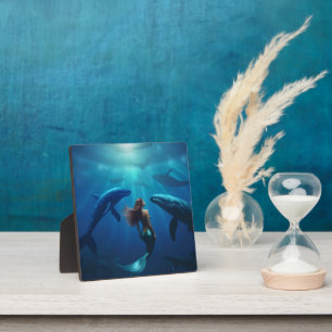 "Whale Song und Sirens Song: Eine Meerjungfrau-Rei Fotoplatte