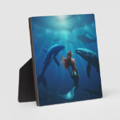 "Whale Song und Sirens Song: Eine Meerjungfrau-Rei Fotoplatte (Vorderseite)