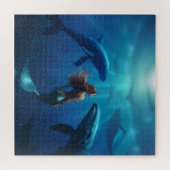 "Whale Song und Sirens Song: Eine Meerjungfrau-Rei Puzzle (Horizontal)