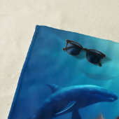 "Whale Song und Sirens Song: Eine Meerjungfrau-Rei Strandtuch (Beispiel)