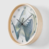 Whale Song Wall Clock Uhr (Winkel)
