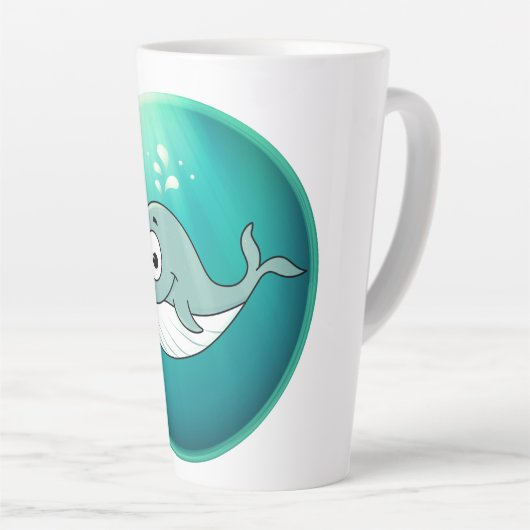 Whale, Sperm Whale, Underwater Milchtasse (Rechte Ecke)