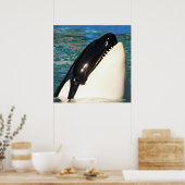 Whale Sprichwort Hello Poster (Küche)