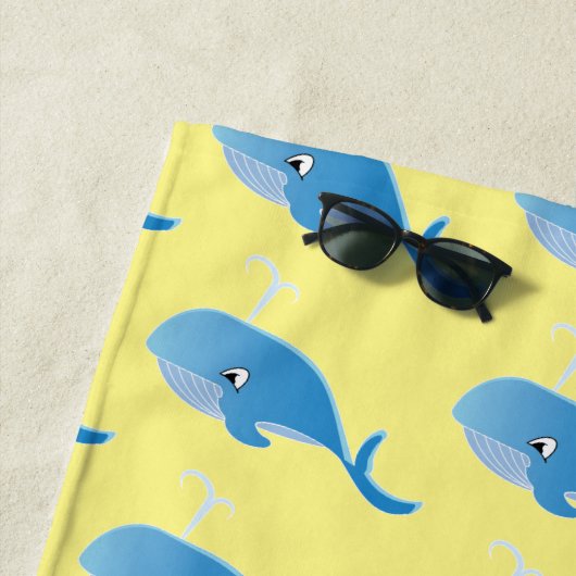 Whale - Strandtuch (Beispiel)