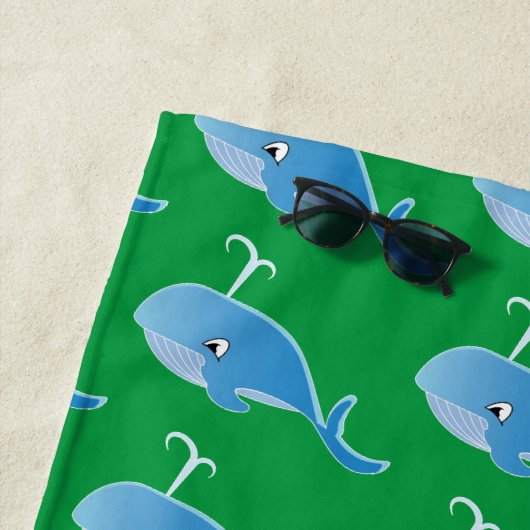 Whale - Strandtuch (Beispiel)