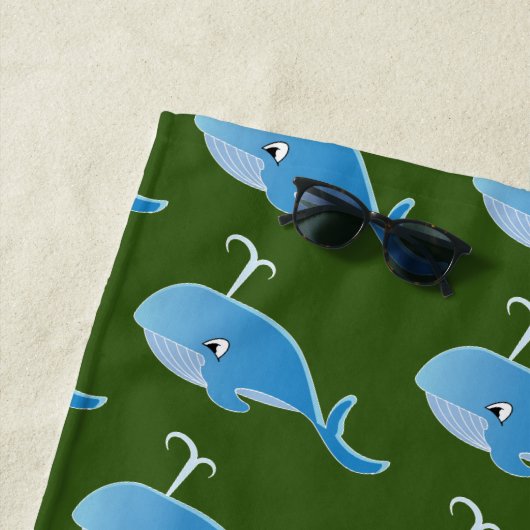 Whale - Strandtuch (Beispiel)