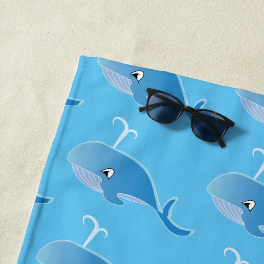 Whale - Strandtuch (Beispiel)
