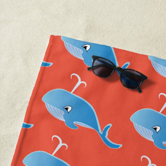 Whale - Strandtuch (Beispiel)