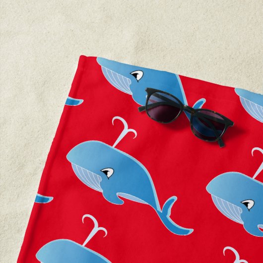 Whale - Strandtuch (Beispiel)