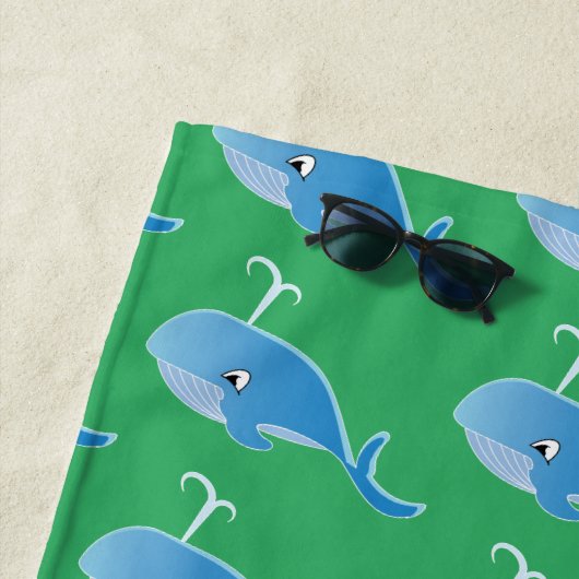 Whale - Strandtuch (Beispiel)