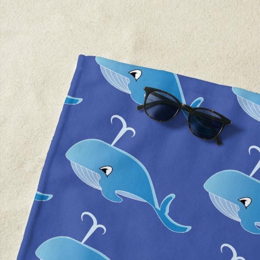 Whale - Strandtuch (Beispiel)