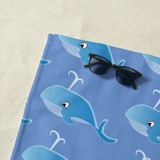 Whale - Strandtuch (Beispiel)