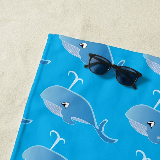 Whale - Strandtuch (Beispiel)