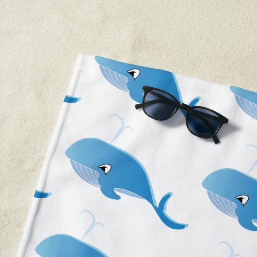 Whale - Strandtuch (Beispiel)