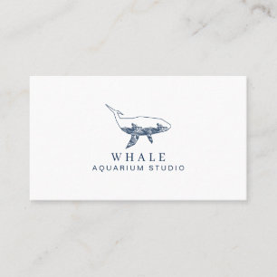 Whale Surf Aquarium Visitenkarte