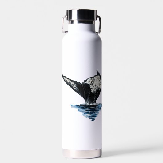 Whale Tail Trinkflasche (Vorne)