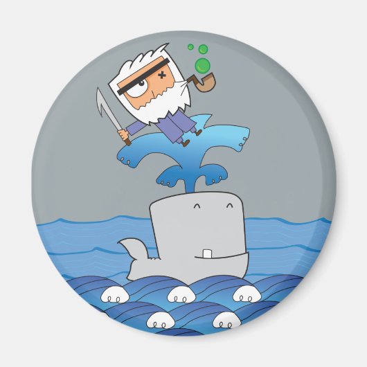 Whale Tale Magnet (Vorne)