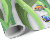 Whale Tank Wrapping Paper Rolls Geschenkpapier (Rolleneckpunkt)