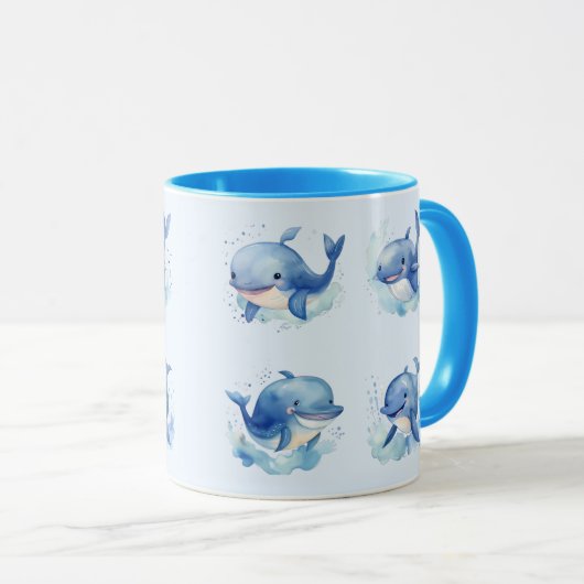 Whale Tasse (VorderseiteRechts)