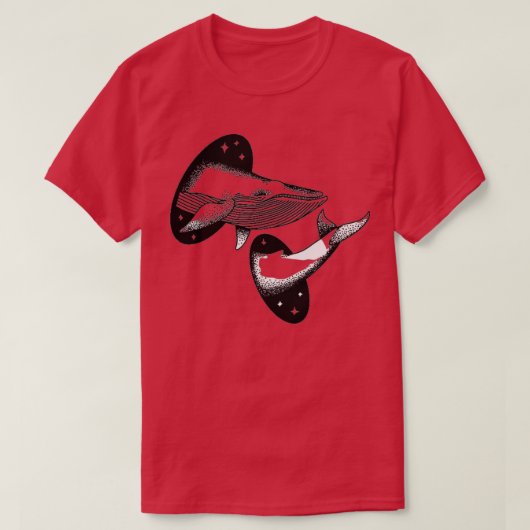 Whale-Teleportation T-Shirt (Design vorne)