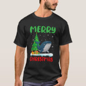 Whale Tree Xmas Sweater Men Ugu Weihnachten T-Shirt (Vorderseite)
