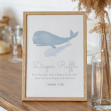 Whale unter dem Sea Baby Shower Windschutzscheiben