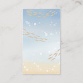 Whale unter der Sea Baby Dusche Begleitkarte (Rückseite)