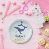 Whale unter der Sea Baby Dusche Pappteller (Party)