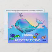 Whale verschieben - Postkarte (Vorne/Hinten)