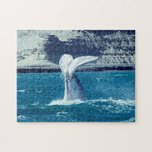 Whale-Wal-Schwanz Puzzle
