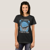 Whale Watching Always Over Whale Ming Marine Mamm T-Shirt (Vorne ganz)