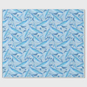 Whale Watching Geschenkpapier (Flach)