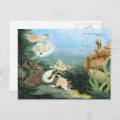 'Whale Watching' Postkarte (Vorne/Hinten)