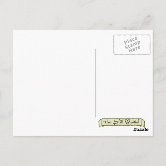 'Whale Watching' Postkarte (Rückseite)