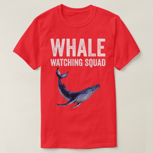 Whale Watching Squad 5 T-Shirt (Design vorne)