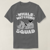 Whale Watching Squad T-Shirt (Design vorne)