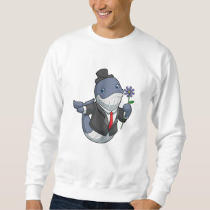 Whale Wedding Groom Blume Sweatshirt