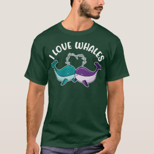 Whale Whale Blue Whal Funny Sprichwort 2 T-Shirt