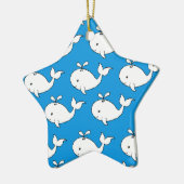 Whale Whale-Cartoon Keramik Ornament (Links)