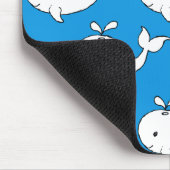 Whale Whale-Cartoon Mousepad (Ecke)