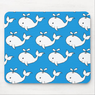Whale Whale-Cartoon Mousepad