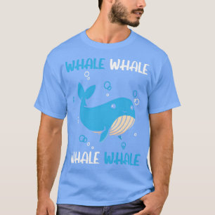 Whale Whale Mammal Sea Animal Puff Marine T-Shirt
